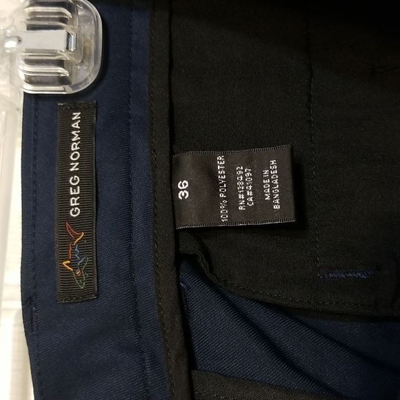 NWT Greg Norman Golf Shorts Navy Blue - Picture 2 of 8